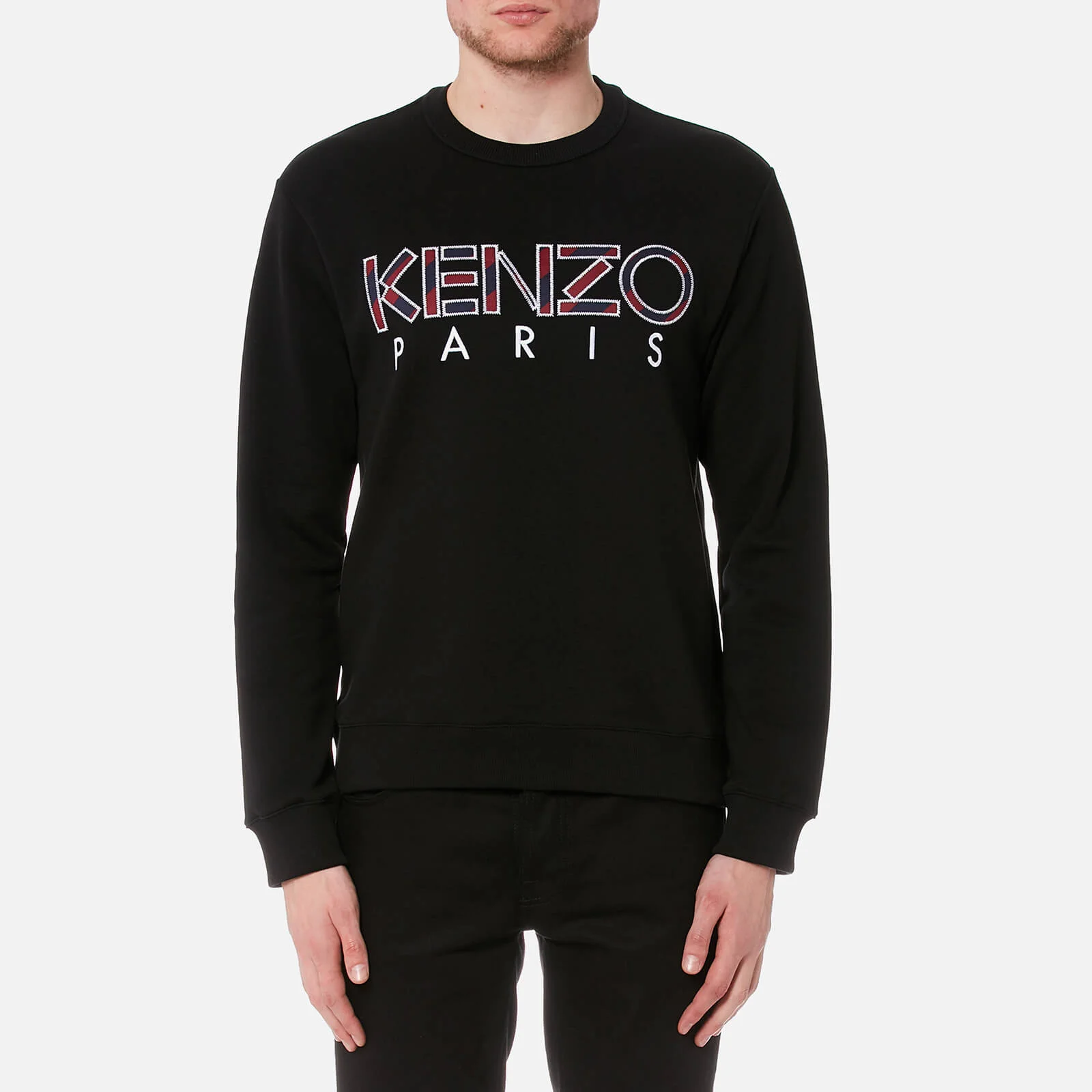 KENZO Men's KENZO Embroidered Sweatshirt - Black Image 1