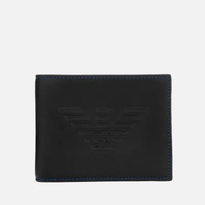 Emporio Armani Men's Bi-Fold Coin Purse - Black