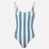 Solid & Striped Women's The Anne-Marie Swimsuit - Ice Stripe - Image 1