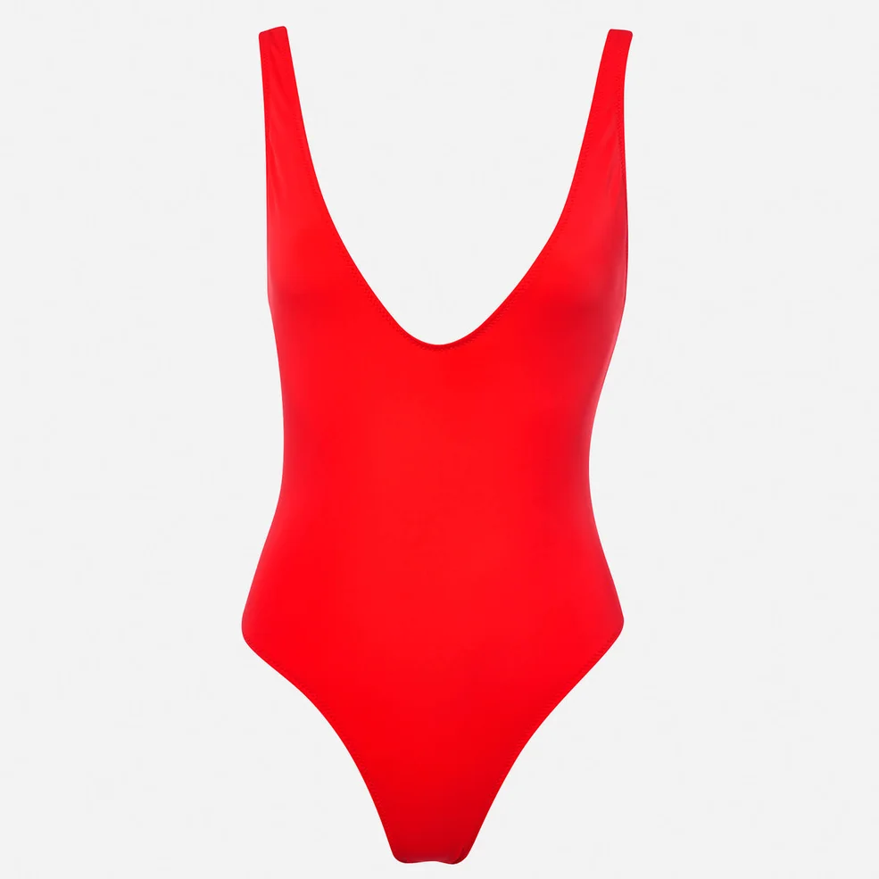 Solid & Striped Women's The Michelle Swimsuit - Red Image 1