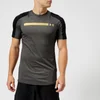 Under Armour Men's Perpetual Fitted Short Sleeve T-Shirt - Black/Metallic Gold - Image 1