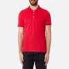 Emporio Armani Men's Small Logo Polo Shirt - Rosso - Image 1