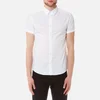 Emporio Armani Men's Small Logo Short Sleeve Shirt - White - Image 1
