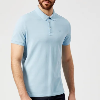 Emporio Armani Men's Polo Shirt - Azzurro