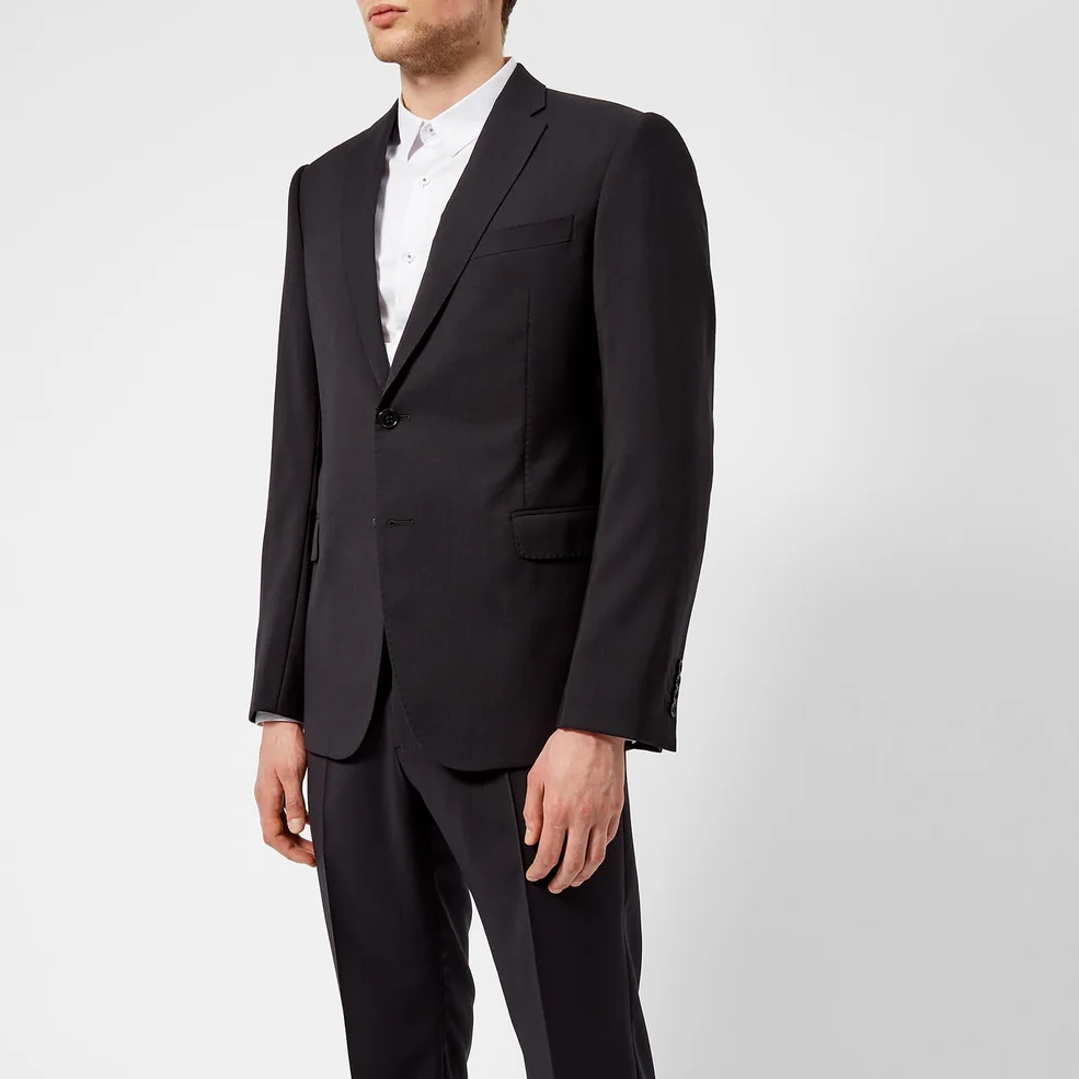 Emporio Armani Men's 2 Button Single Breasted Suit - Notte Image 1