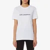 Karl Lagerfeld Women's Karls Essential Relax Fit T-Shirt - White - Image 1