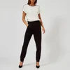 Karl Lagerfeld Women's Colour Block Silk Jumpsuit - White/Black - Image 1