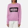 MSGM Women's Logo Sweatshirt - Pink - Image 1