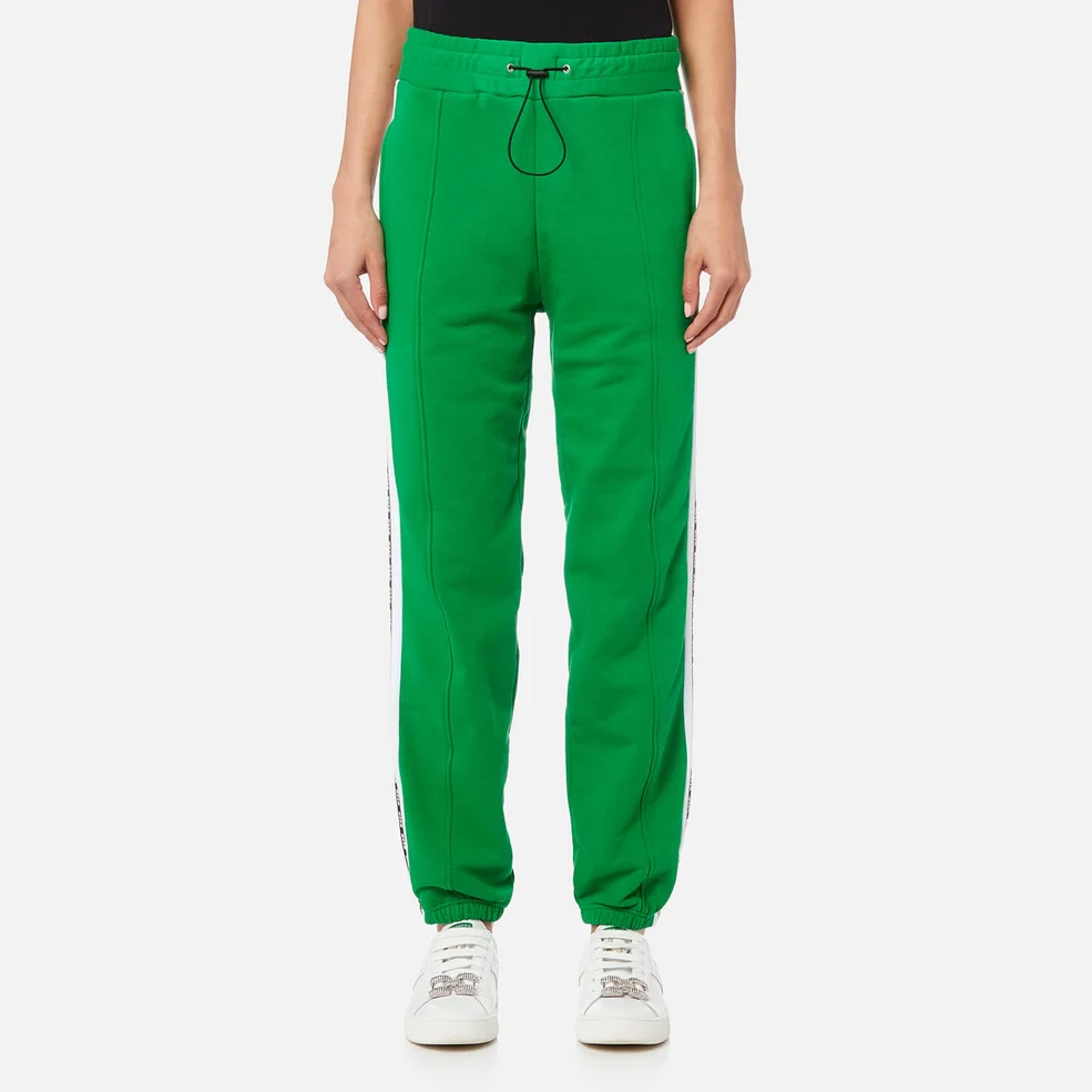MSGM Women's Trousers - Green Image 1