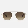 Tom Ford Men's Keith Aviator Style Sunglasses - Shiny Rose Gold/Gradient Roviex - Image 1