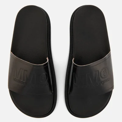 MM6 Maison Margiela Women's Slide Sandals - Black