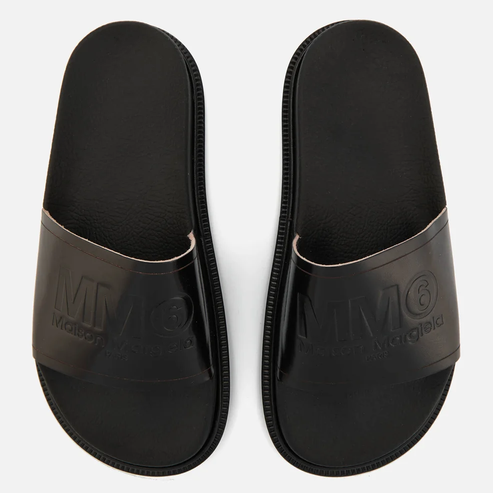 MM6 Maison Margiela Women's Slide Sandals - Black Image 1