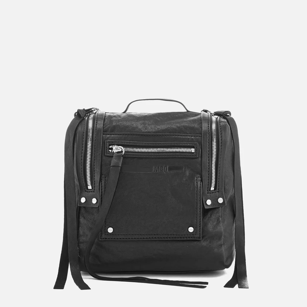 McQ Alexander McQueen Women's Mini Convertible Box Bag - Black Image 1