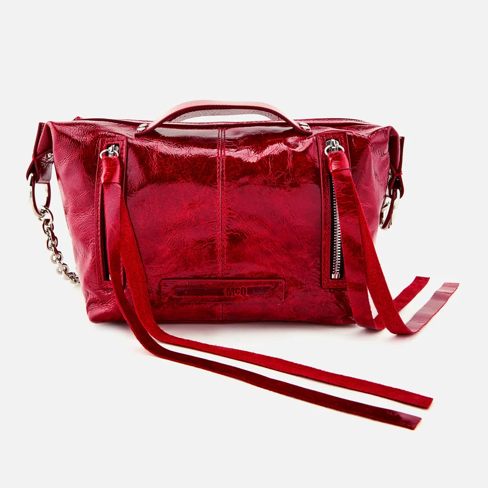 McQ Alexander McQueen Women's Mini Hobo Bag - Riot Red Image 1