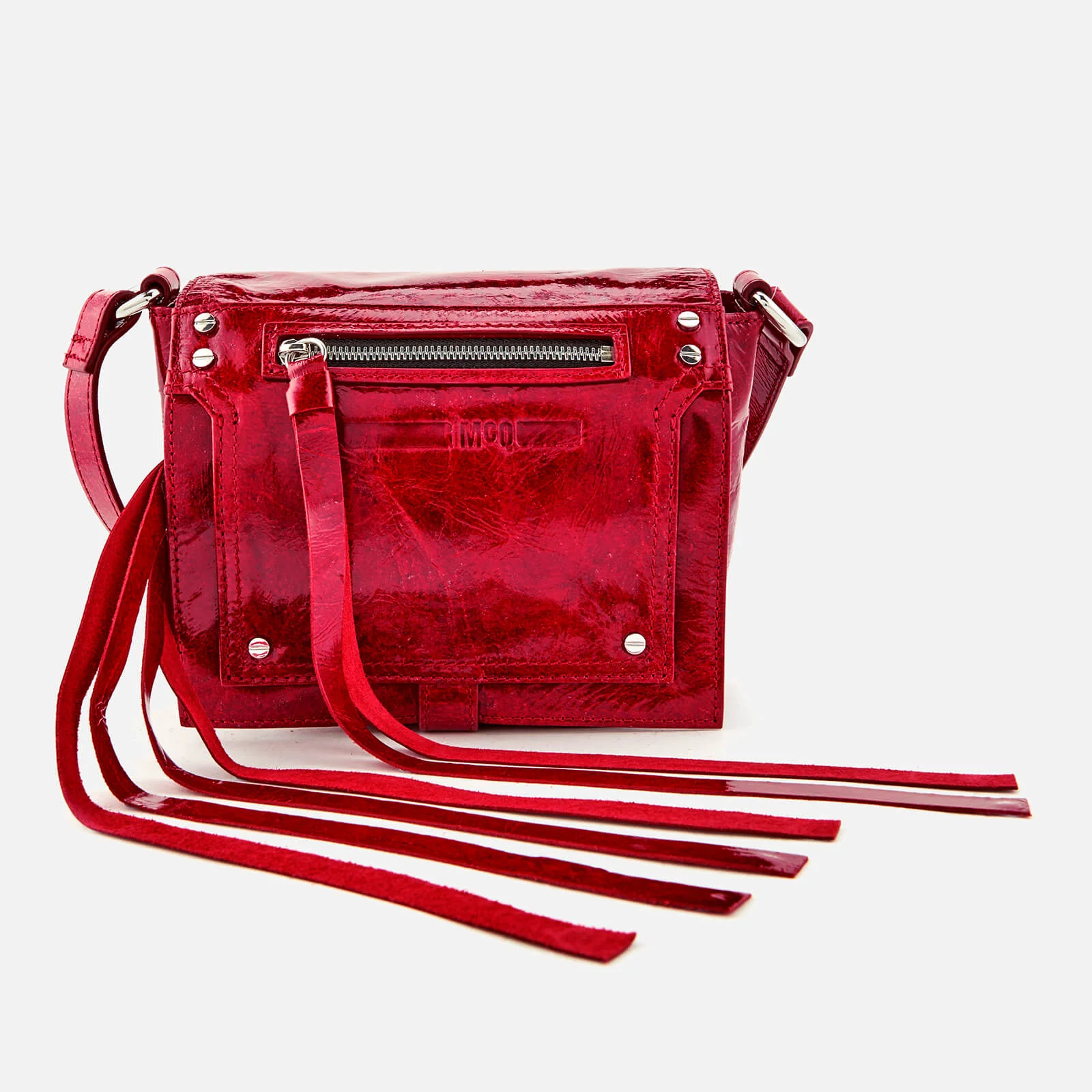 McQ Alexander McQueen Women's Loveless Mini Cross Body Bag - Riot Red Image 1