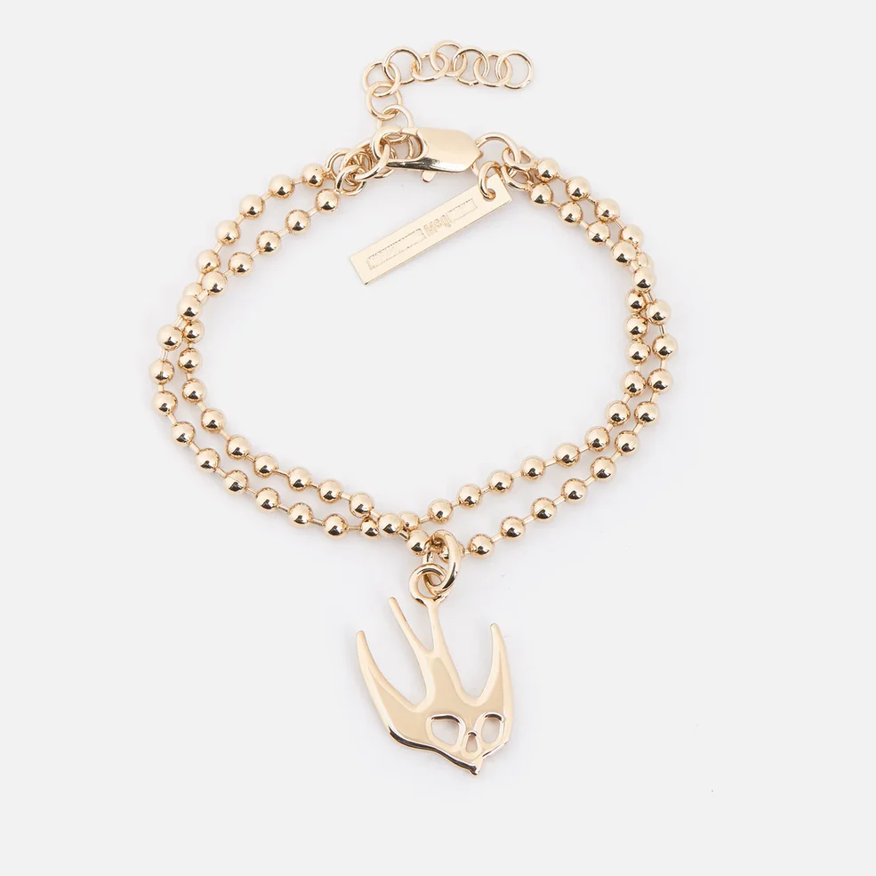 McQ Alexander McQueen Women's Swallow Bracelet - Gold Image 1
