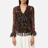 See By Chloé Women's Floral Nights Blouse - Black Multi - Image 1