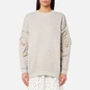 See By Chloé Women's Crafty Fleece Top - Drizzle Grey - Image 1