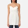 See By Chloé Women's Embellished Cheesecloth Top - White Powder - Image 1