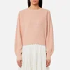 See By Chloé Women's Knitted Lace Jumper - Cameo Rose - Image 1