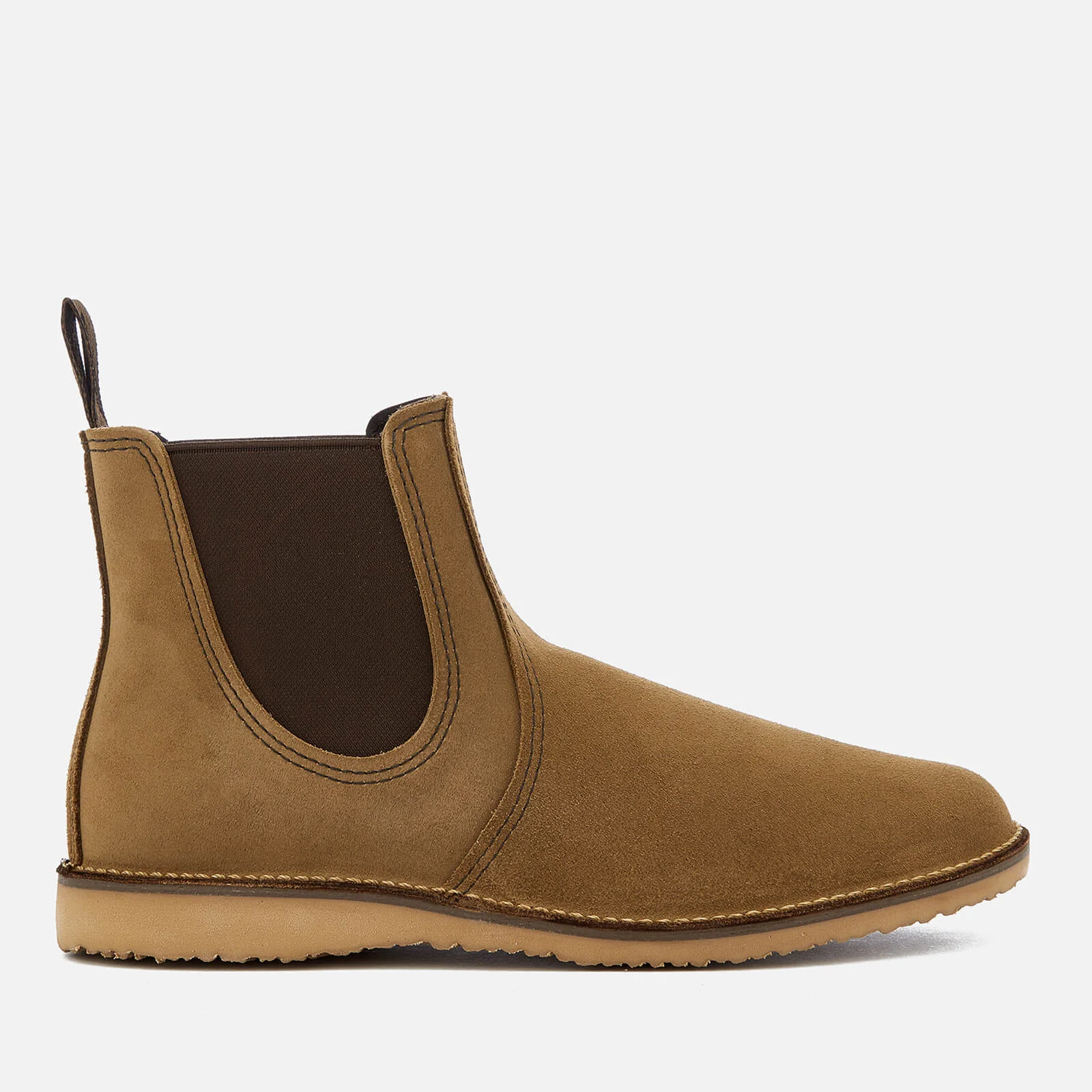 Red Wing Men's Weekender Leather Chelsea Boots - Olive Mohave Image 1