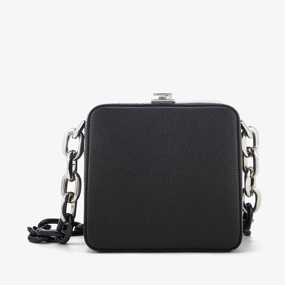 The Volon Women's Cube Chain Bag - Black Image 1