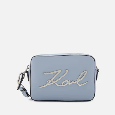 Karl Lagerfeld Women's K/Signature Camera Bag - Mistic Blue