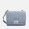 Karl Lagerfeld Women's K/Kuilted Mini Handbag - Mistic Blue - Image 1