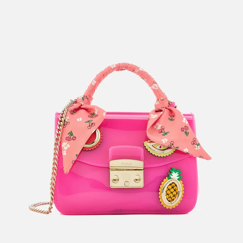Furla Women's Candy Mini Cross Body Bag - Pink Image 1