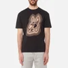 McQ Alexander McQueen Men's Bunny Print Dropped Shoulder T-Shirt - Darkest Black - Image 1