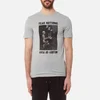 McQ Alexander McQueen Men's Short Sleeve Fear Nothing T-Shirt - Grey Melange - Image 1