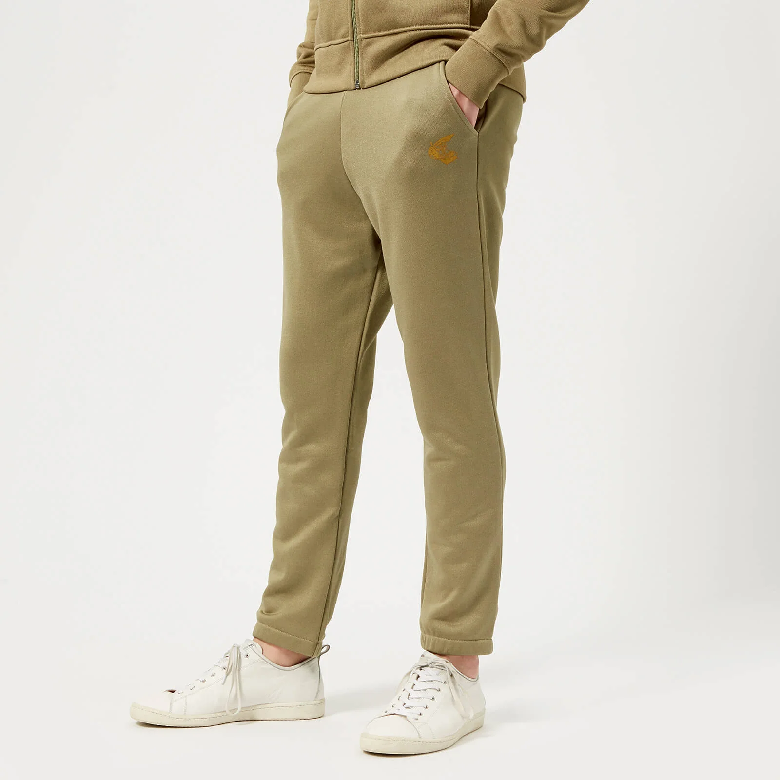 Vivienne Westwood Anglomania Men's Classic Tracksuit Bottoms - Olive Image 1