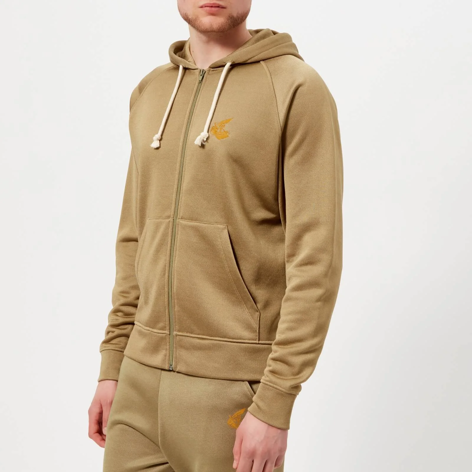 Vivienne Westwood Anglomania Men's Classic Tracksuit Top - Olive Image 1