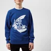 Vivienne Westwood Anglomania Men's Classic Printed Sweater - Navy - Image 1