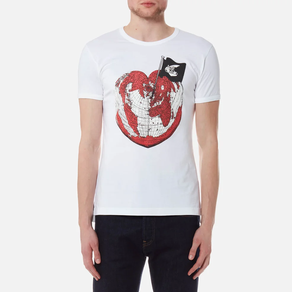 Vivienne Westwood Anglomania Men's Classic T-Shirt - White Image 1