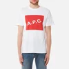 A.P.C. Men's Kraft Printed T-Shirt - Rouge - Image 1