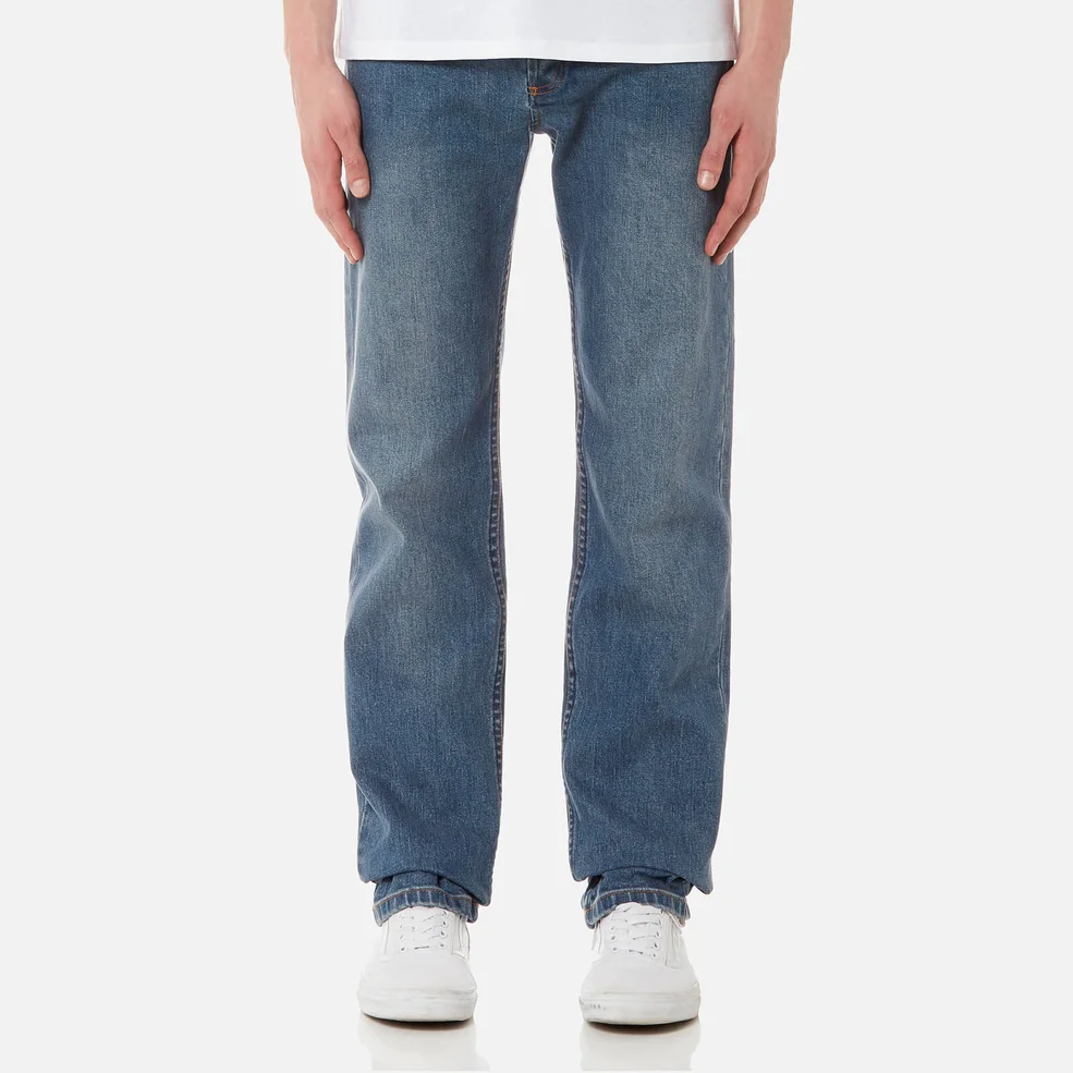 A.P.C. Men's New Standard Mid Rise Straight Leg Jeans - Indigo Image 1