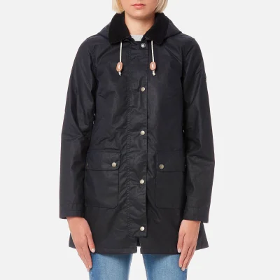 Barbour Women's Whitmore Wax Jacket - Royal Navy