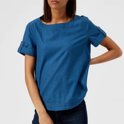 Barbour Women's Whitmore Shirt - Mid Blue