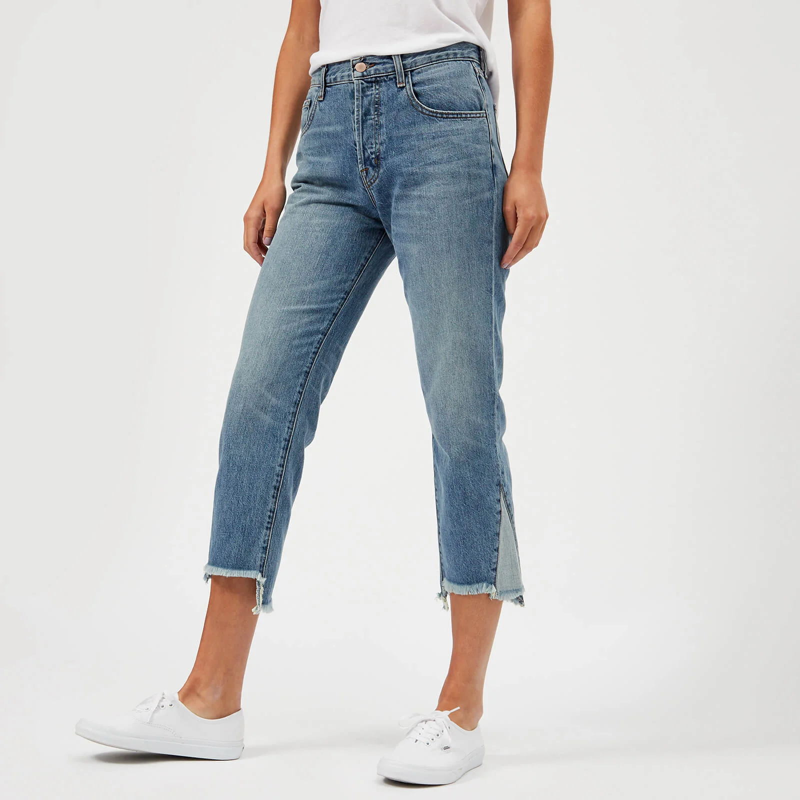 J Brand Women's Wynne Crop Straight Jeans - Hydra Image 1