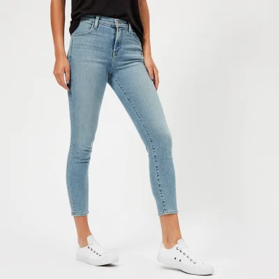J Brand Women's Alana High Rise Cropped Skinny Jeans - Surge
