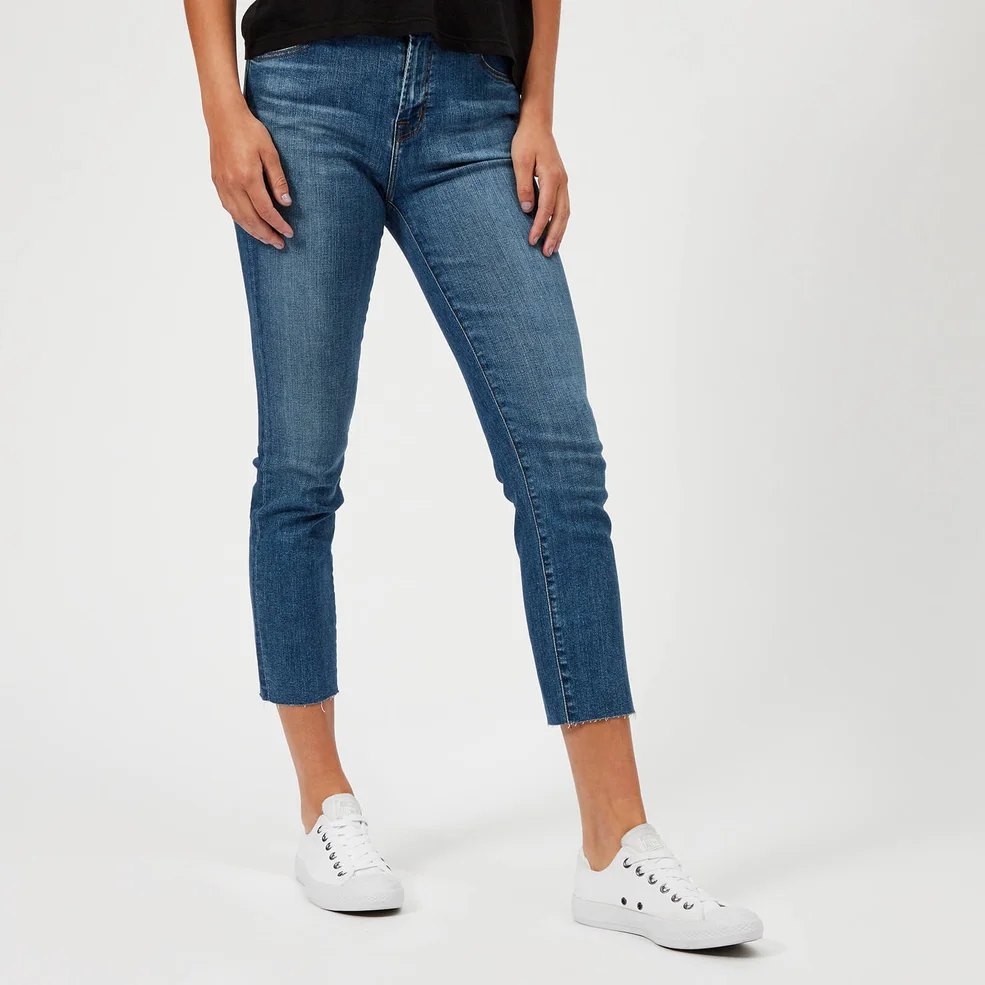J Brand Women's Ruby High Rise Crop Jeans - Lovesick Image 1