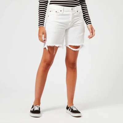 Polo Ralph Lauren Women's Boyfriend Shorts - White