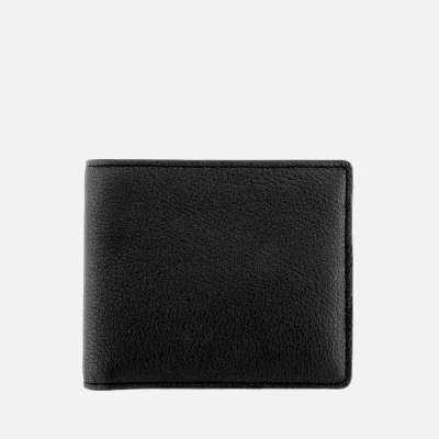 Maison Margiela Men's Classic Bifold Calf Leather Wallet - Black