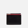Maison Margiela Men's Zip Detail Grained and Calf Grain Leather Wallet - Black/Red - Image 1