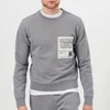 Maison Margiela Men's Cotton Stereotype Patch Sweatshirt - Shark - Image 1