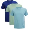 Maison Margiela Men's 3 Pack Crew Neck T-Shirt - Electric Blue/Soap/Marine Blue - Image 1
