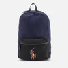 Polo Ralph Lauren Men's Medium Canvas Backpack - Navy/Black - Image 1