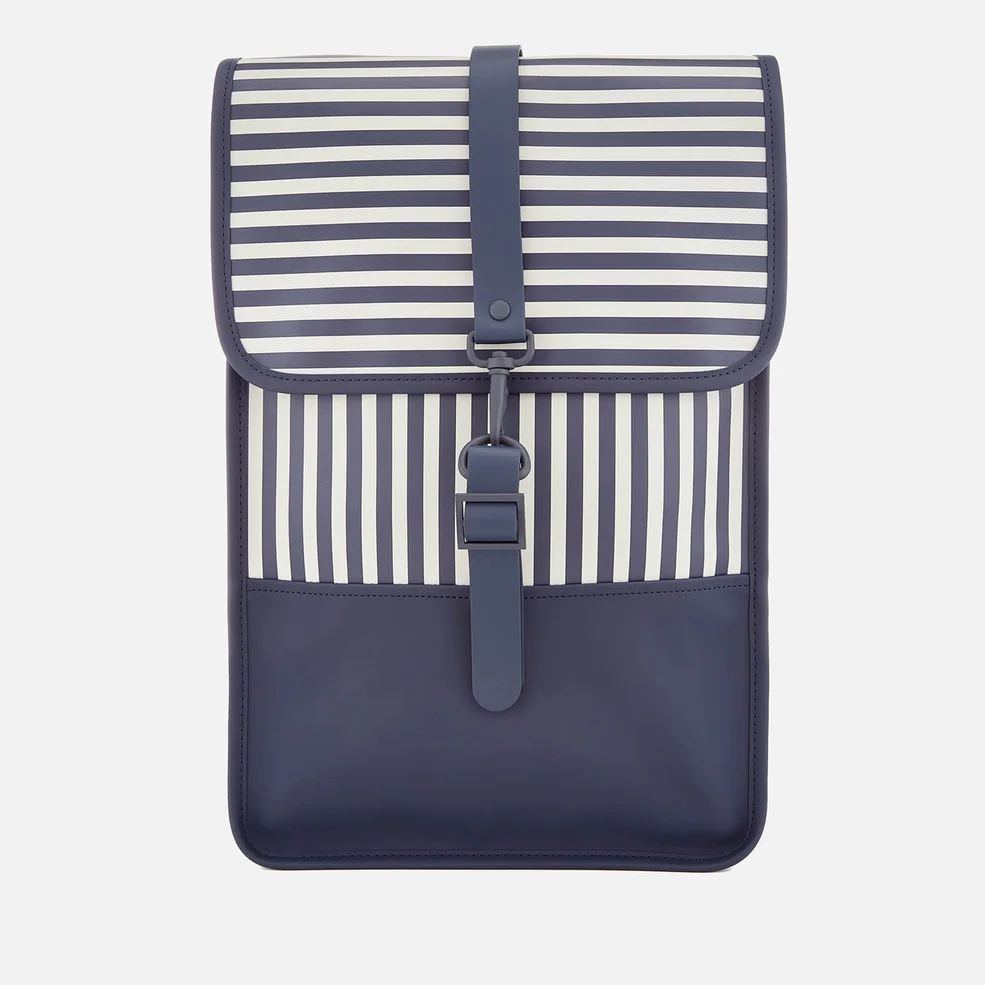 Rains Mini Backpack - Distorted Stripes Image 1