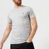 Lacoste Men's Crewneck Pima Cotton T-Shirt - Silver Chine - Image 1